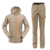 Mens Quick Dry Jacket Pants Male
