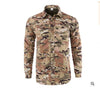 Male Military Hiking Breathable Shirt