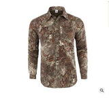 Male Military Hiking Breathable Shirt