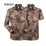 Male Military Hiking Breathable Shirt