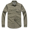 Quick-dry shirt&pants suit male