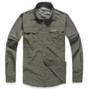 Quick-dry shirt&pants suit male