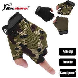 Tactical Half Finger Fishing Gloves