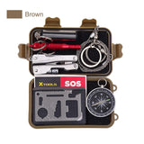 Tactical Survival Kit Set SOS Emergency Gear