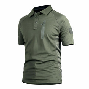 Tactical Camouflage T Shirt Male