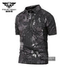 Tactical Camouflage T Shirt Male