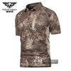 Tactical Camouflage T Shirt Male