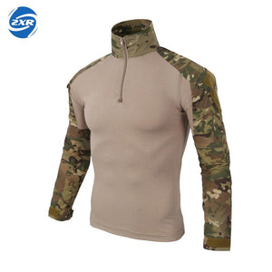 Camouflage Army T-Shirt Male