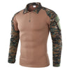Camouflage Army T-Shirt Male