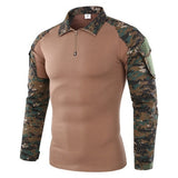 Camouflage Army T-Shirt Male