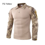 Camouflage Army T-Shirt Male