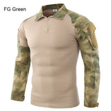 Camouflage Army T-Shirt Male