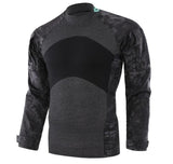 Male Military Tactical T-shirt Long Sleeve